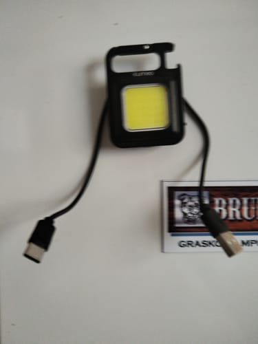 Customer photo review of Lumeo Pro BrightBuddy Keychain Light