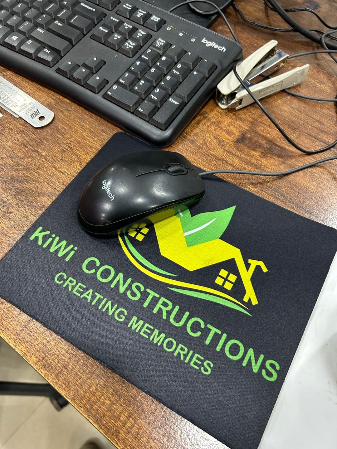Customer photo review of Customized Mouse Pad | Best for Corporate Gifting | PrintMine.in