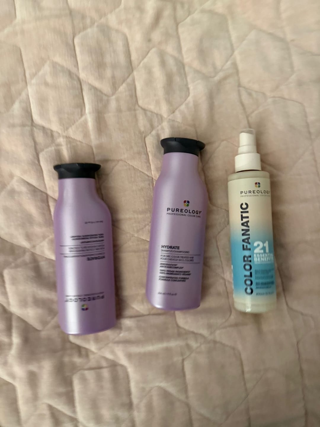Customer photo review of Pureology Hydrate Gift Set (trio)