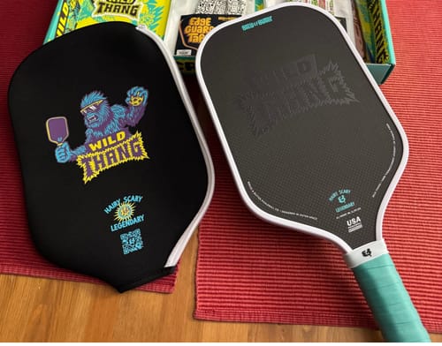 Customer photo review of The Wild Thang 16mm Pickleball Paddle