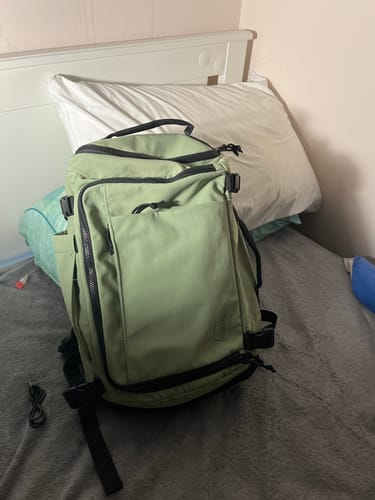 Customer photo review of Blast Quick Access 28L-38L Carry On Travel Backpack