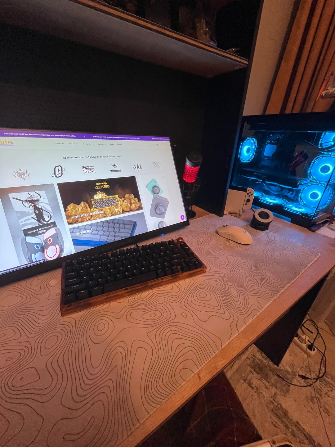 Customer photo review of Wraith W75 V2 [BBL Edition] Klavye (Manyetik Switch / HE)