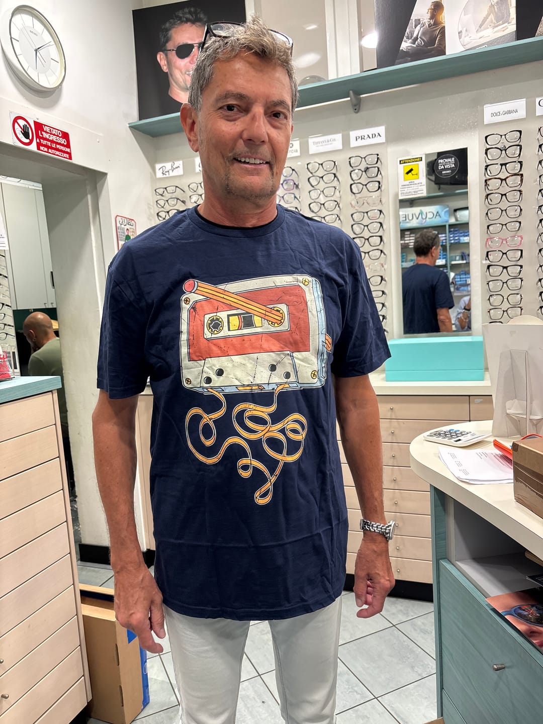 Customer photo review of Oldskool Skills T-Shirt