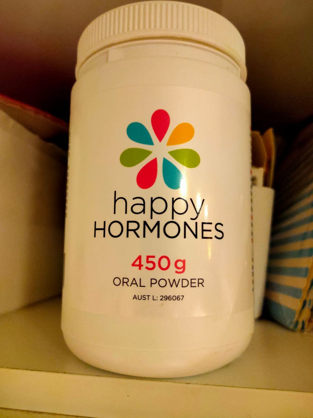 Customer photo review of Hormone Balance Supplement Powder - Happy Hormones® Powder