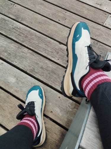 Customer photo review of Stratus - Wide Toe Sneakers