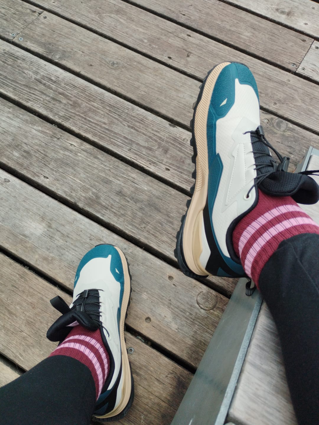 Customer photo review of Stratus - Wide Toe Sneakers
