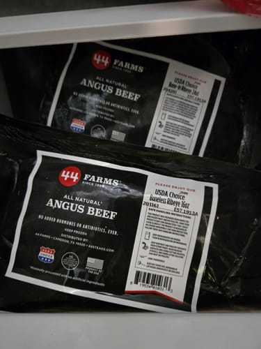 Customer photo review of Bone-In Steak Pack