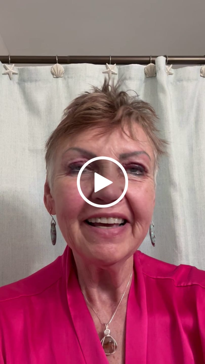 Customer video review of Rosy Reef Leaves Jasper Earrings