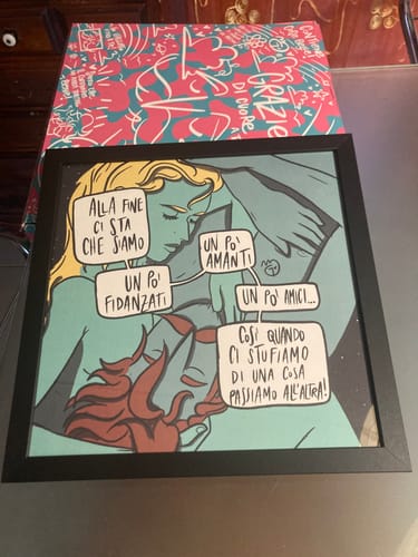 Customer photo review of Stampa su Cartoncino - Quando ci stufiamo