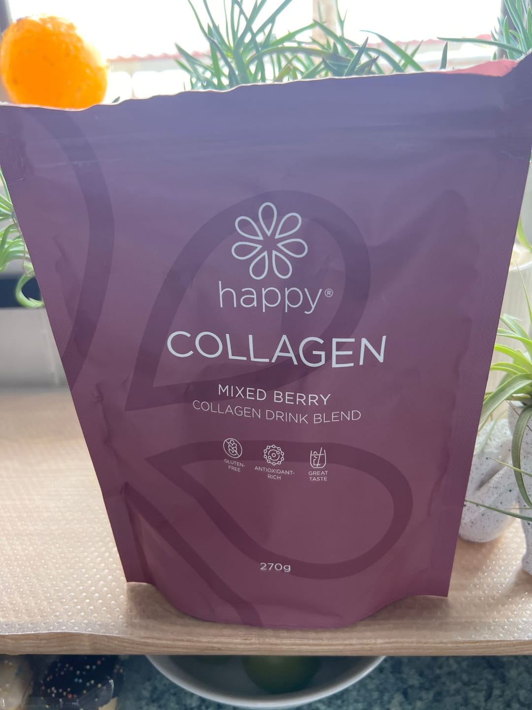Customer photo review of Prebiotic Collagen Supplement - Happy Collagen