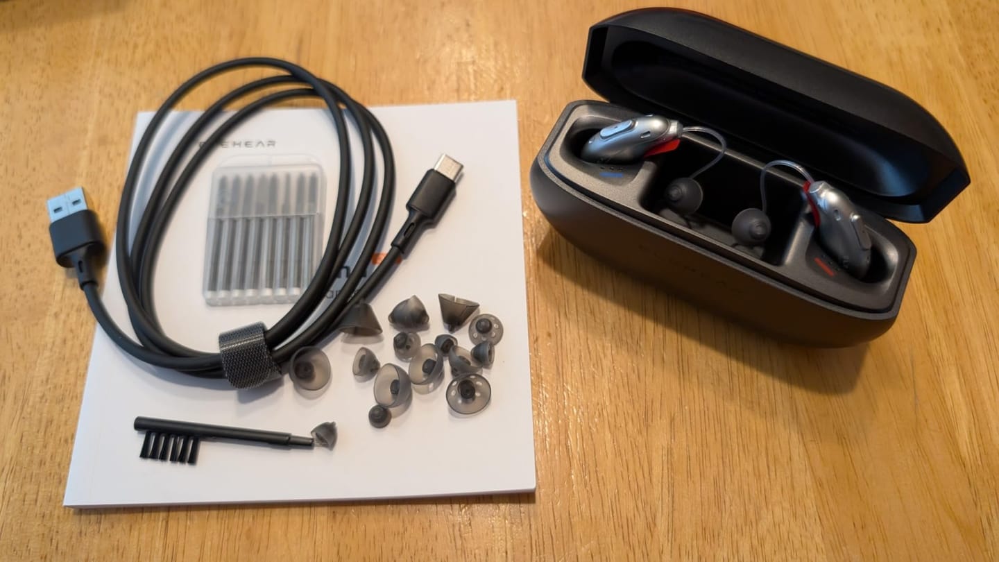 Customer photo review of WeRelieve™ OTC Hearing Aid