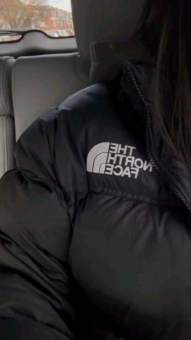 Customer photo review of The North Face Down Jackets