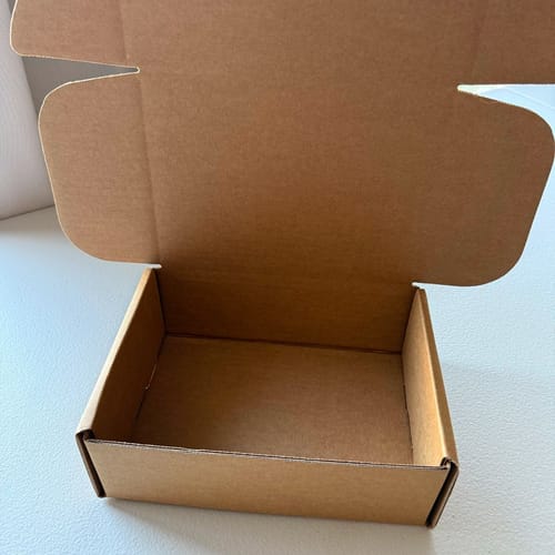 Customer photo review of Brown Mailing Boxes - Small