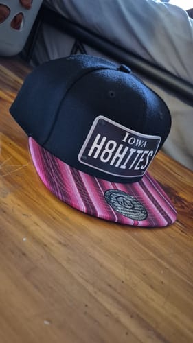 Customer photo review of Iowa Black Plate Hat