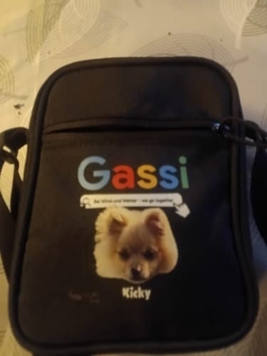 Customer photo review of Gassi - Gassi Tasche personalisierbar