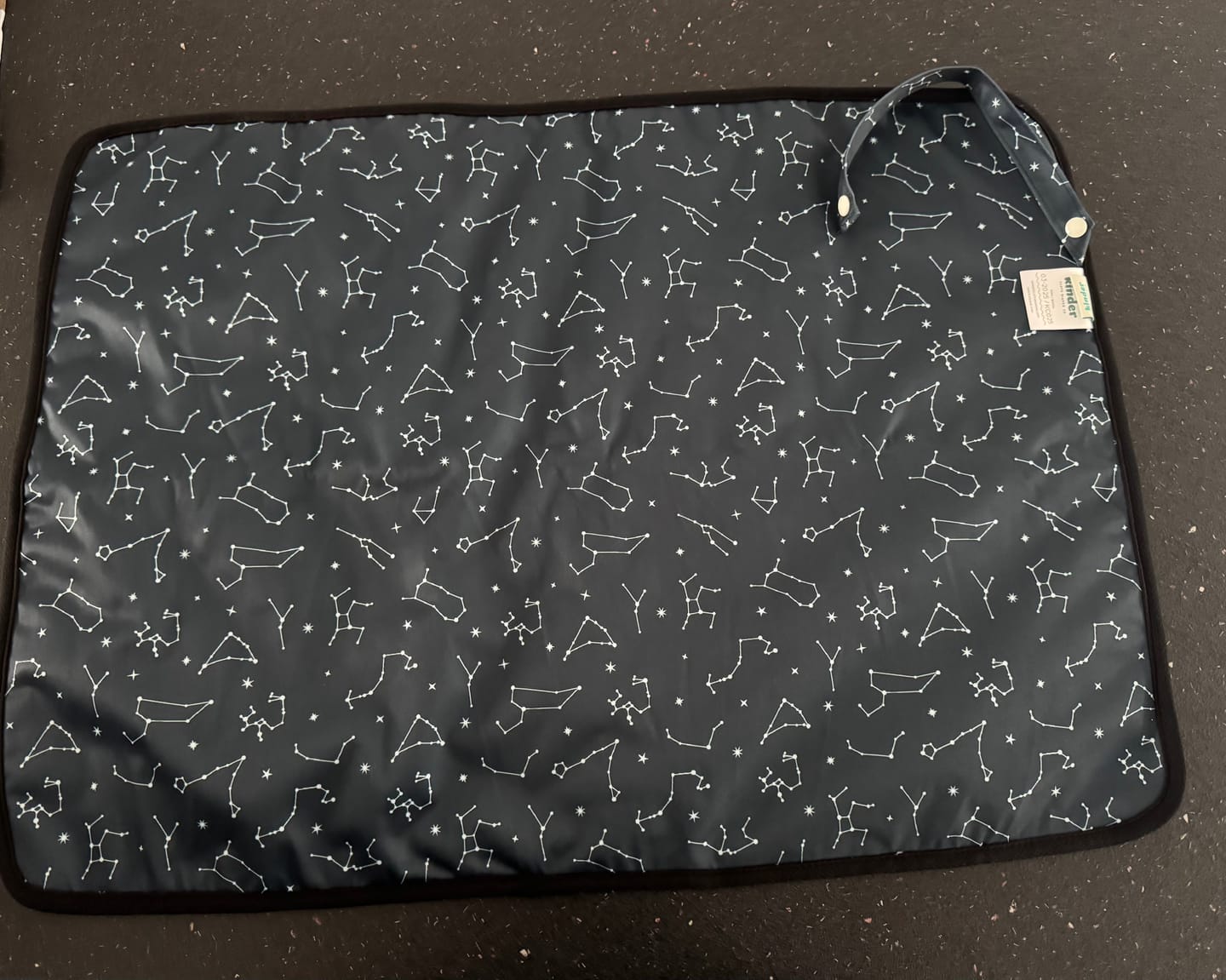 Customer photo review of Ultra-Soft Bamboo Machine Washable and Wipeable Diaper Change Mat