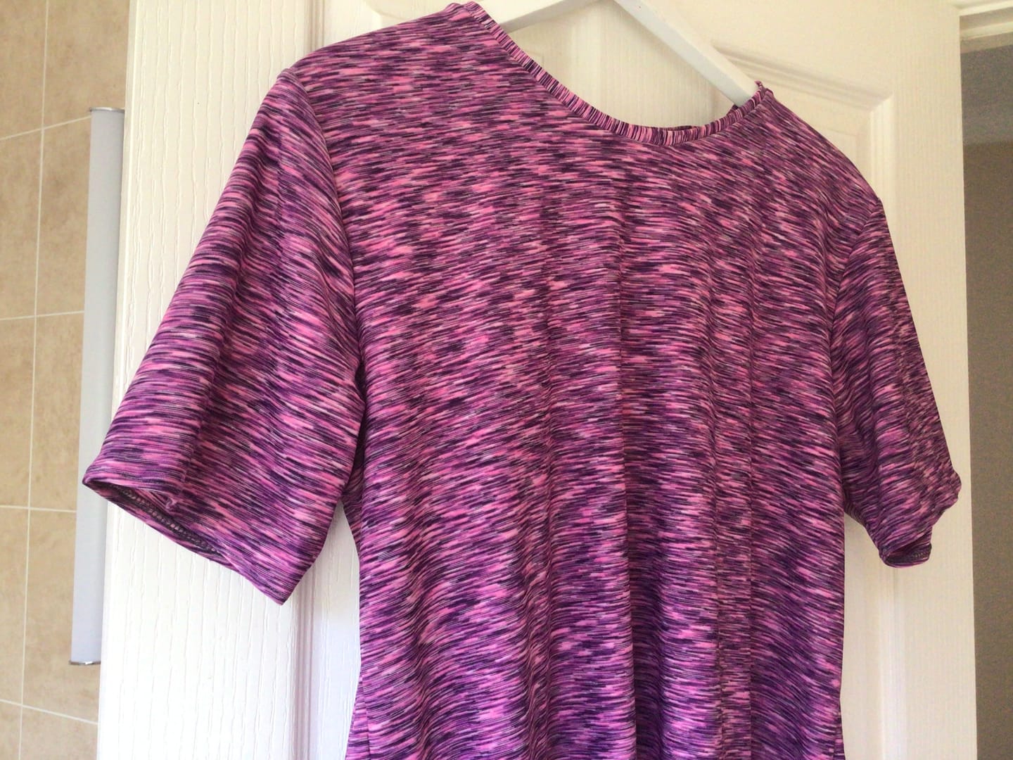 Customer photo review of Melange Active Wear Sports Jersey Fabric