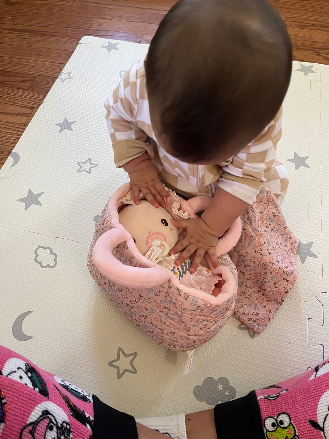 Customer photo review of Baby Girl Doll Playset