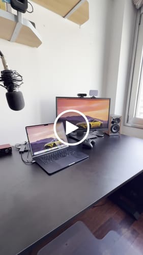 Customer video review of Maidesite T2 Pro Max - Base de escritorio eléctrica con altura ajustable
