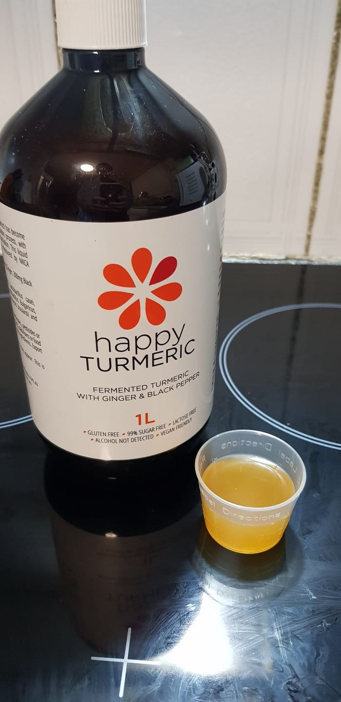 Customer photo review of Probiotic Turmeric Supplement - Happy Turmeric