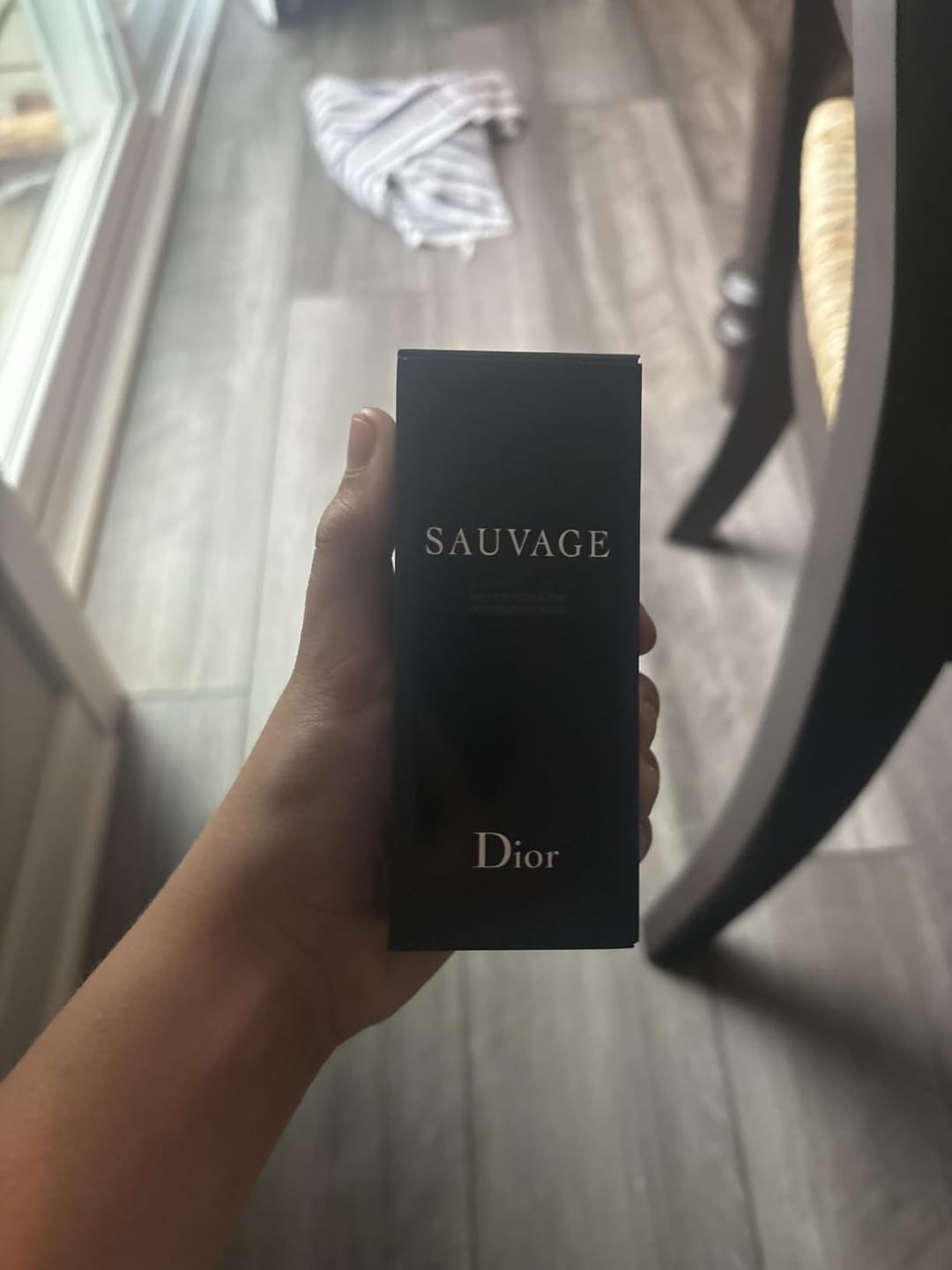 Customer photo review of Sauvage Eau de Parfum