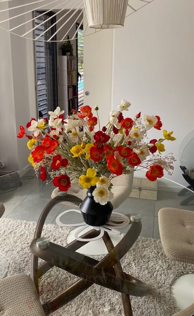 Customer photo review of Coquelicots - Mélange d'été (10 tiges)