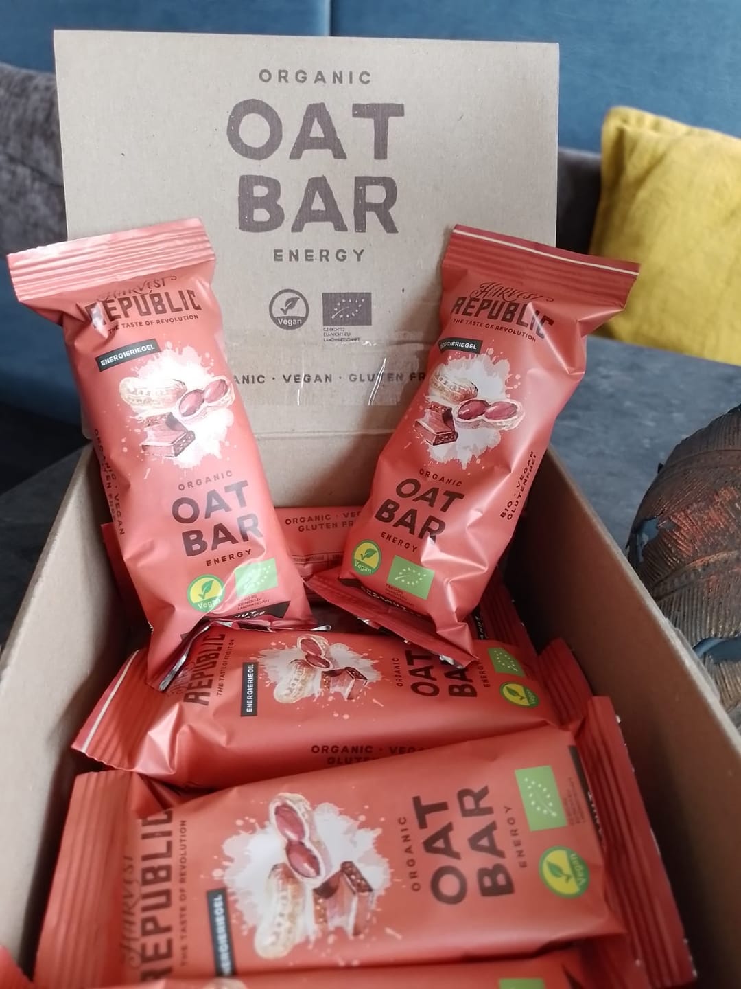 Customer photo review of Oat Bar - Peanut & Chocolate