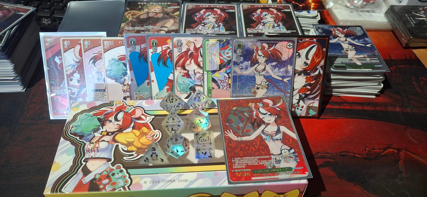Customer photo review of PRE-ORDER | Baelz Dice Set | hololive x MMG Exclusive