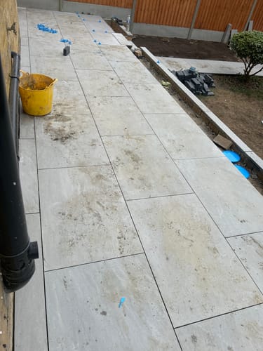 Customer photo review of Kandala - Grey Porcelain Paving Tiles - 900 x 600 x 20mm