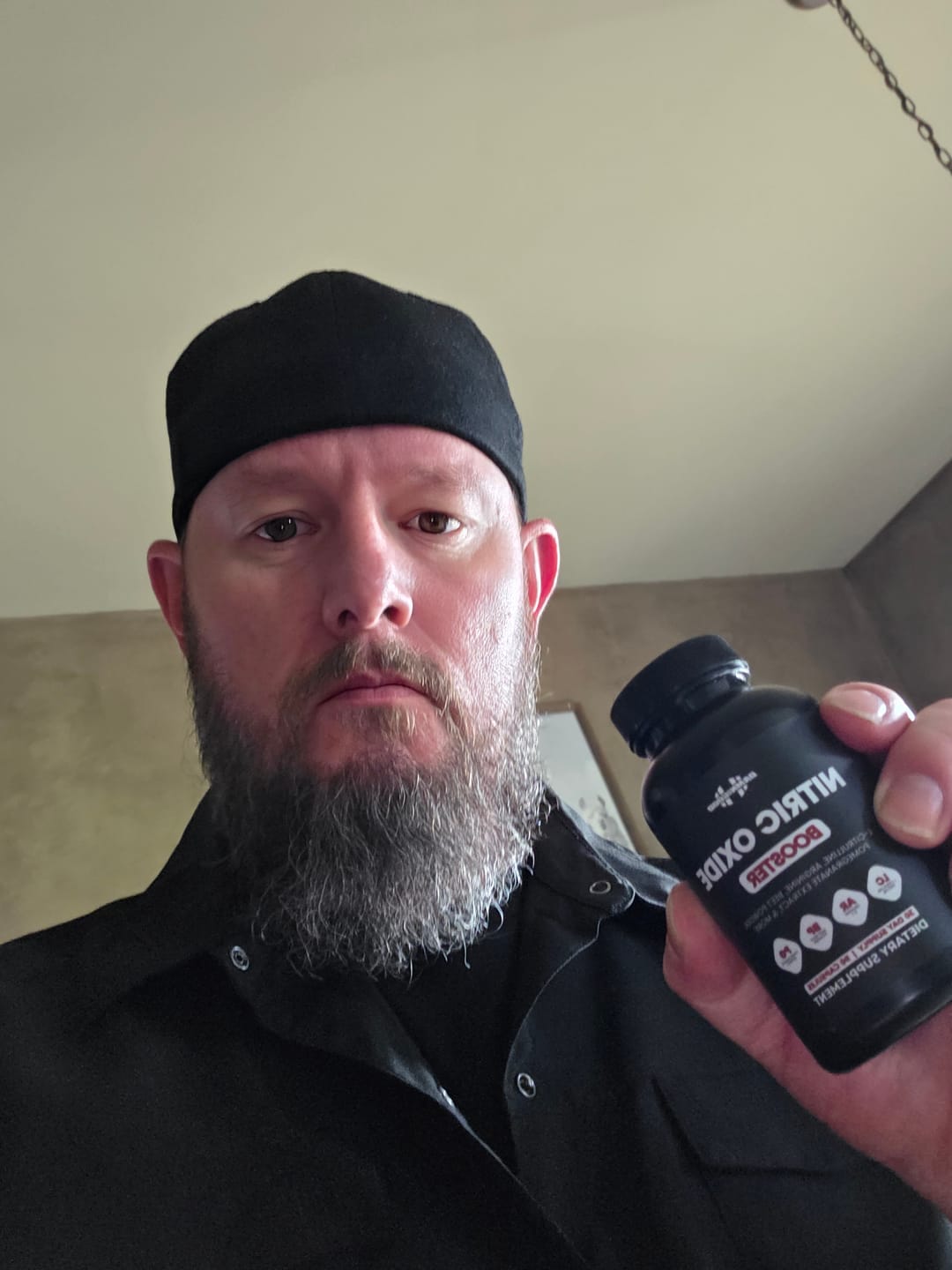 Customer photo review of Damn Good Nitric Oxide – Full Throttle Blood Flow Booster