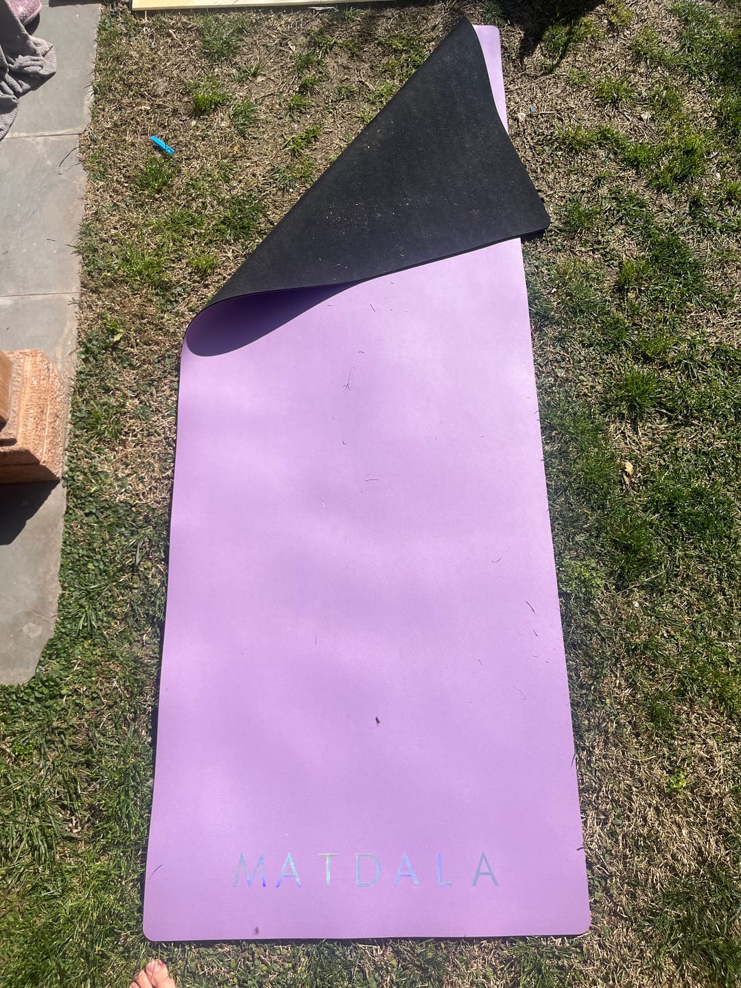 Customer photo review of Mat de Yoga Studio PRO Power Grip – Lavanda (5 mm)