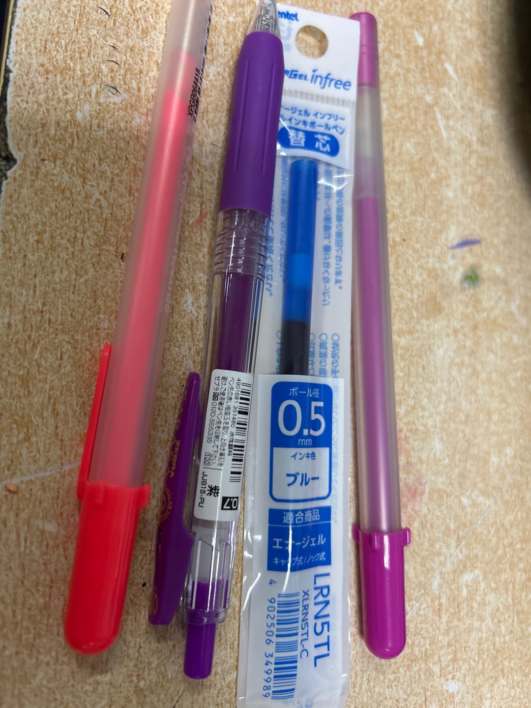 Customer photo review of Zebra Sarasa Clip - Lápiz Tinta Gel Punta 07