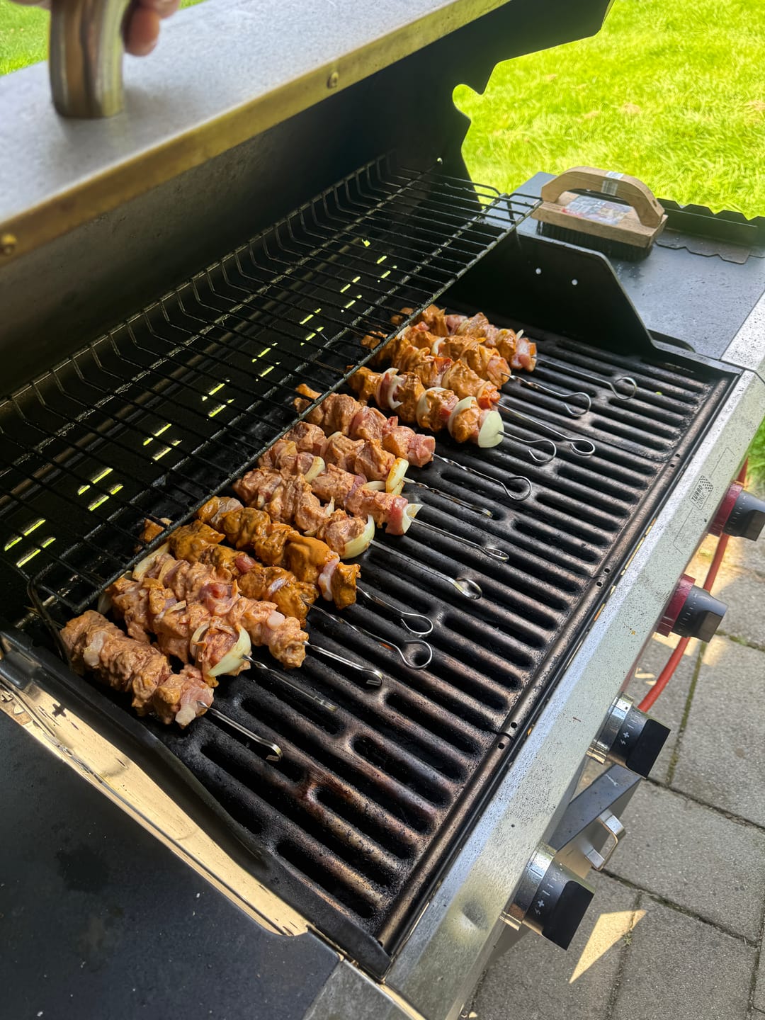 Customer photo review of Schweine-Schaschlik BBQ – süß-rauchige Marinade mit Honig | mySchaschlik
