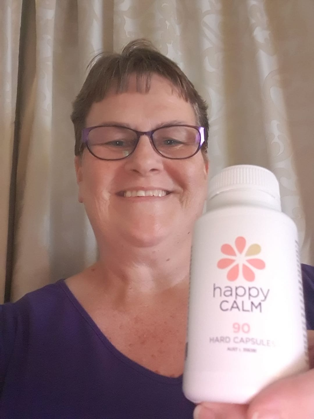 Customer photo review of Anxiety & Sleep Supplements – Happy Calm