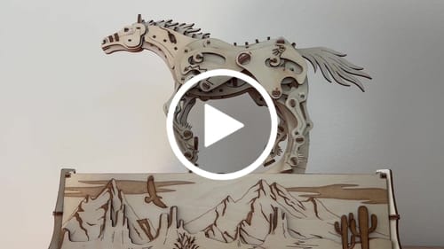 Customer video review of Mechanical Mustang