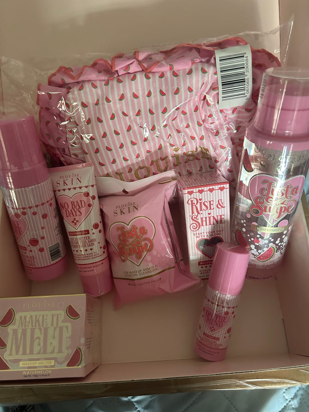 Customer photo review of P.Louise The Skinfluencer Skincare Set