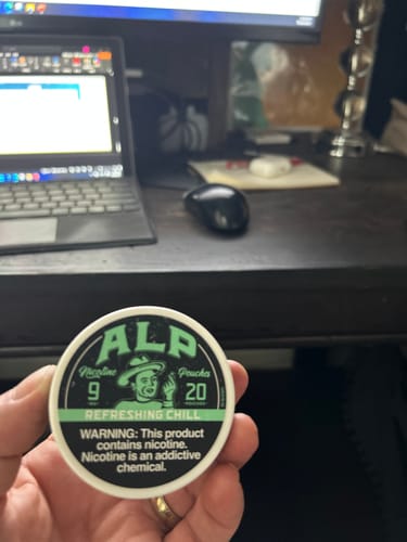 Customer photo review of Refreshing Chill Nicotine Pouches