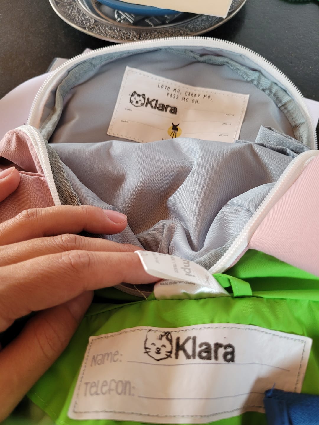 Customer photo review of KiddoStempel™ - Personalisierter Namensstempel