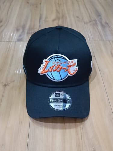 Customer photo review of 9FORTY A-Frame New Era x Hyperfly Katakana Los Angeles Lakers Black Snapback