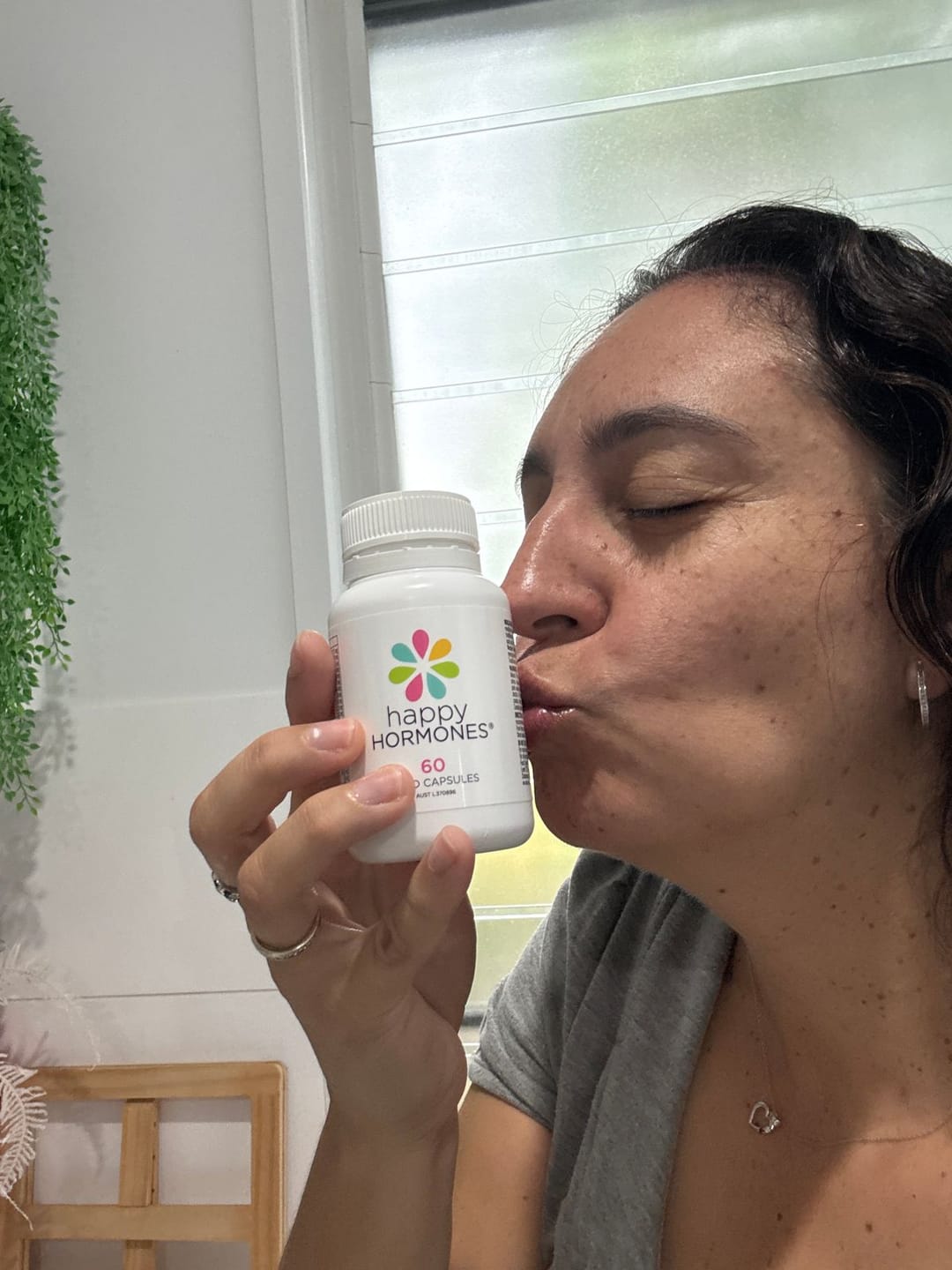 Customer photo review of Hormone Balance Supplement - Happy Hormones® Capsules