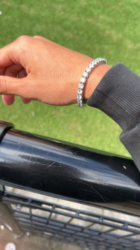 Customer photo review of TENNISBOY BRACELET. - 5MM