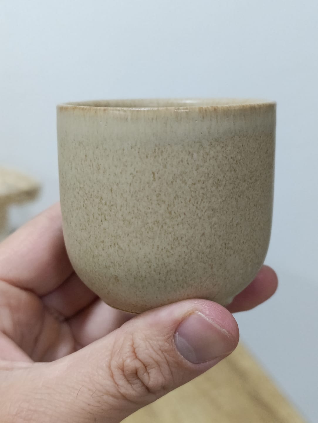 Customer photo review of כוס אספרסו בצבעי נגה 100 מ׳׳ל