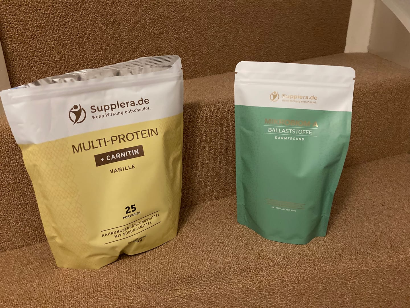 Customer photo review of Multi Protein m. Vanille-Geschmack 750g Beutel