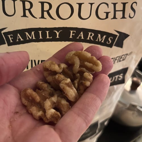 Customer photo review of Regenerative and Organic Raw Walnuts 1.7# Bag