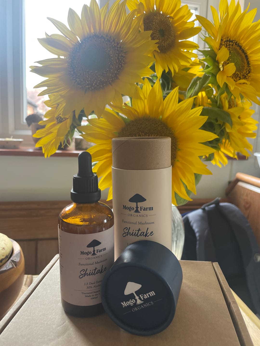 Customer photo review of Shiitake Mushroom Tincture