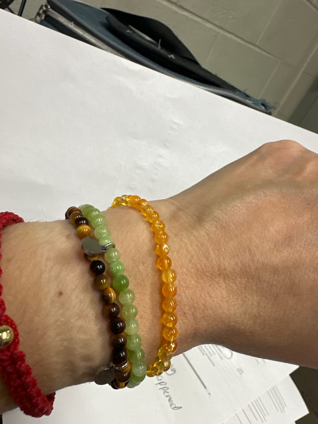 Customer photo review of Citrine Bracelet Mini