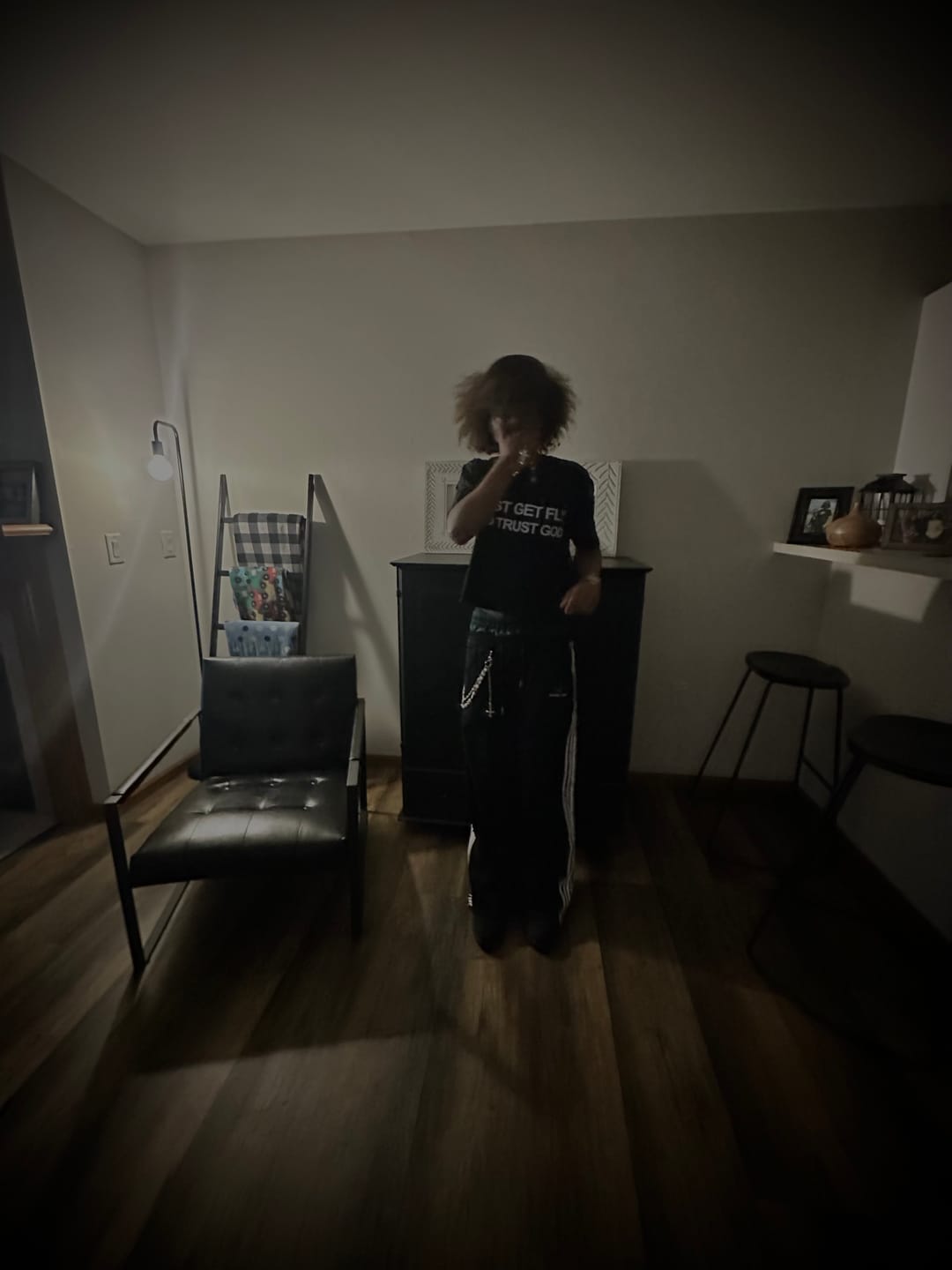 Customer photo review of Aelfric Eden Double Waist Baggy Sweatpants