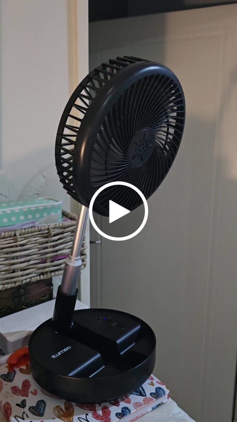 Customer video review of Lumeo Smart Fan