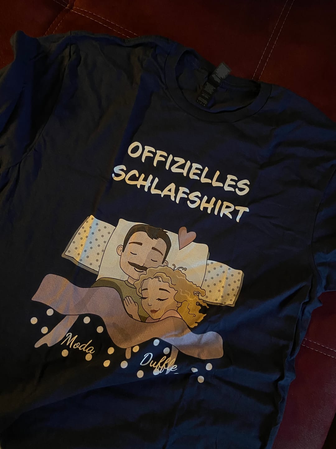 Customer photo review of Schlafmützen - Personalisiertes T-Shirt