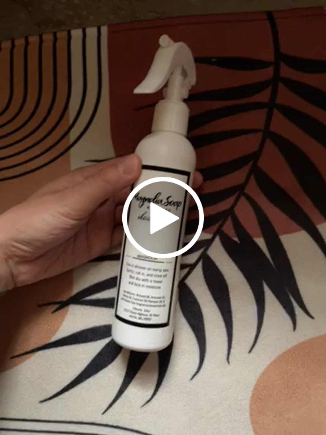Customer video review of Shower Oil-Magnolia